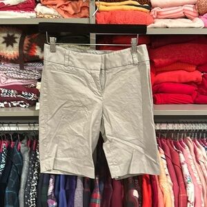 Loft Julie khaki Bermuda shorts size 00